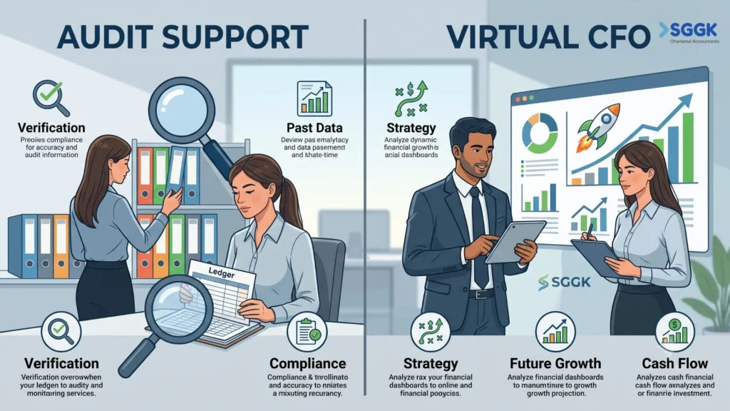 Audit Support vs Virtual CFO