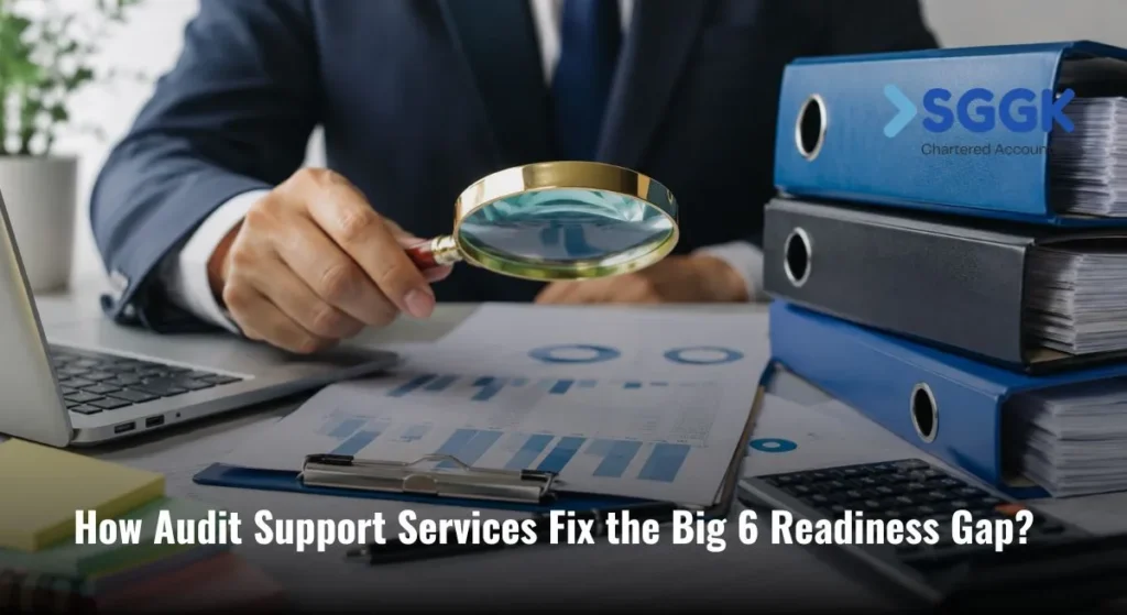 How Audit Support Services Fix the Big 6 Readiness Gap?
