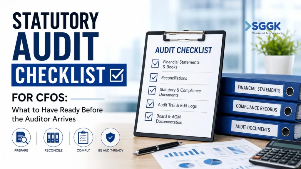 Statutory Audit Checklist For CFOs: What To Have Ready Before The Auditor Arrives