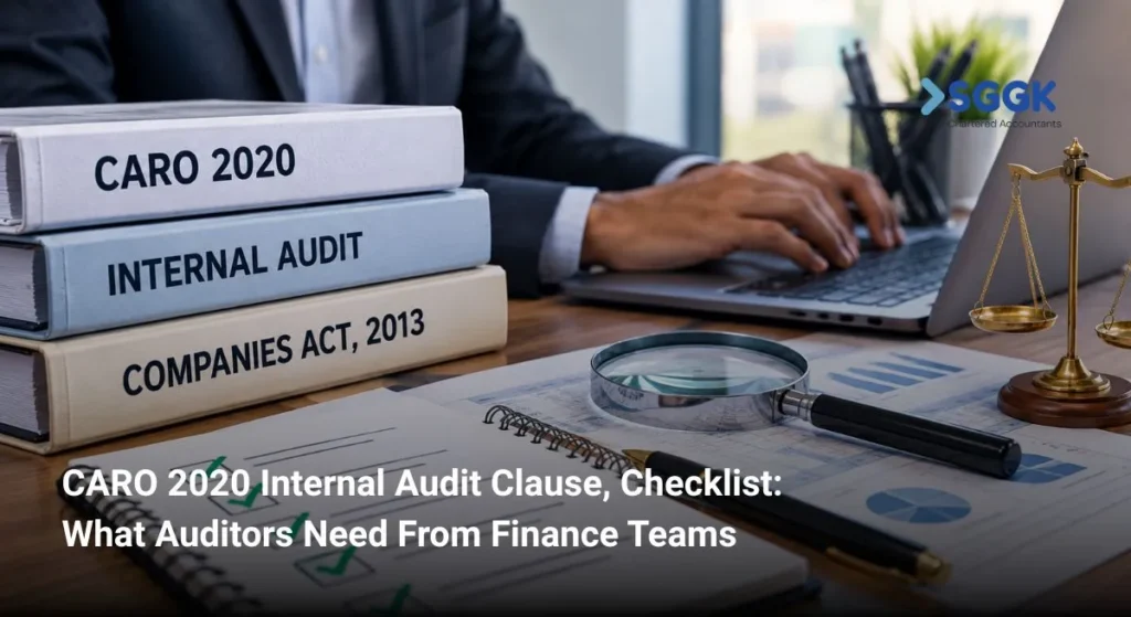 CARO 2020 Internal Audit Clause, Checklist: What Auditors Need From Finance Teams