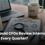 Internal audit reports reviewed by CFO for quarterly risk and control assessment-SGGK